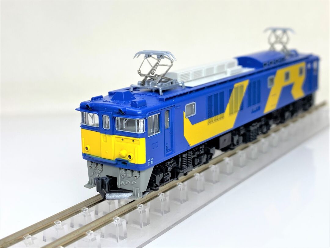 EF64 1010号機 JR貨物試験塗装が入線です。KATO 3023-2 | NGaugeJP