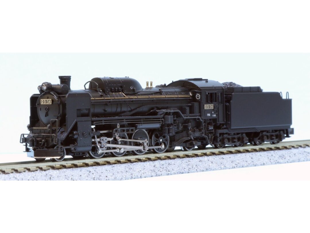 KATO】2025年5月～6月頃発売予定 D51形3種再生産 KATO京都駅店特製品