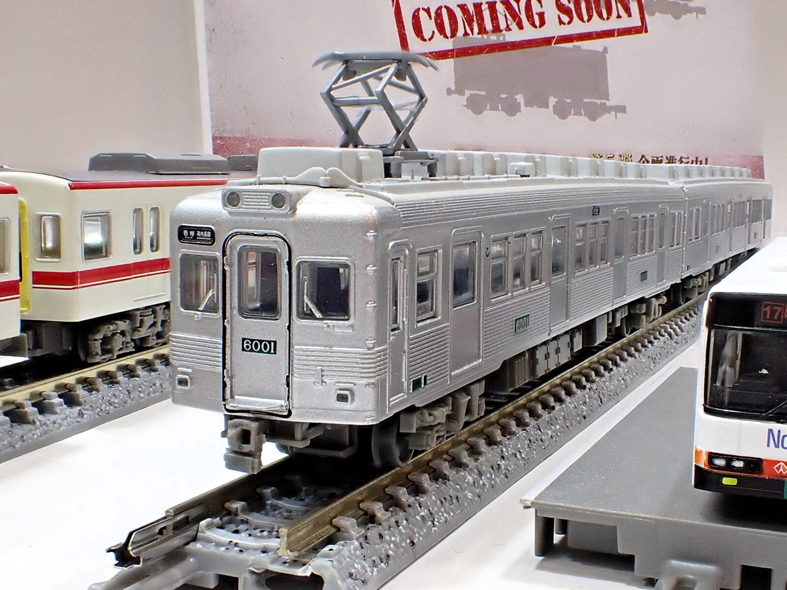 鉄コレ 南海電気鉄道6000系（なつかしのステンレス無塗装） 4両セット