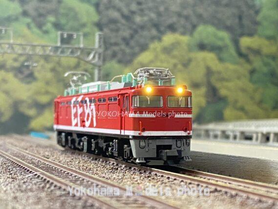 EF81 95レインボー塗装機 が入線しました。 KATO 3066-F | NGaugeJP