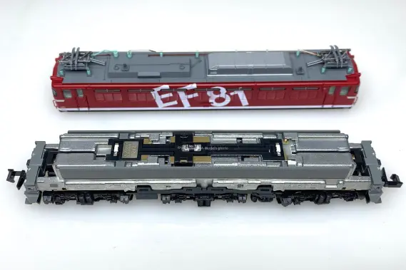 EF81 95レインボー塗装機 が入線しました。 KATO 3066-F | NGaugeJP