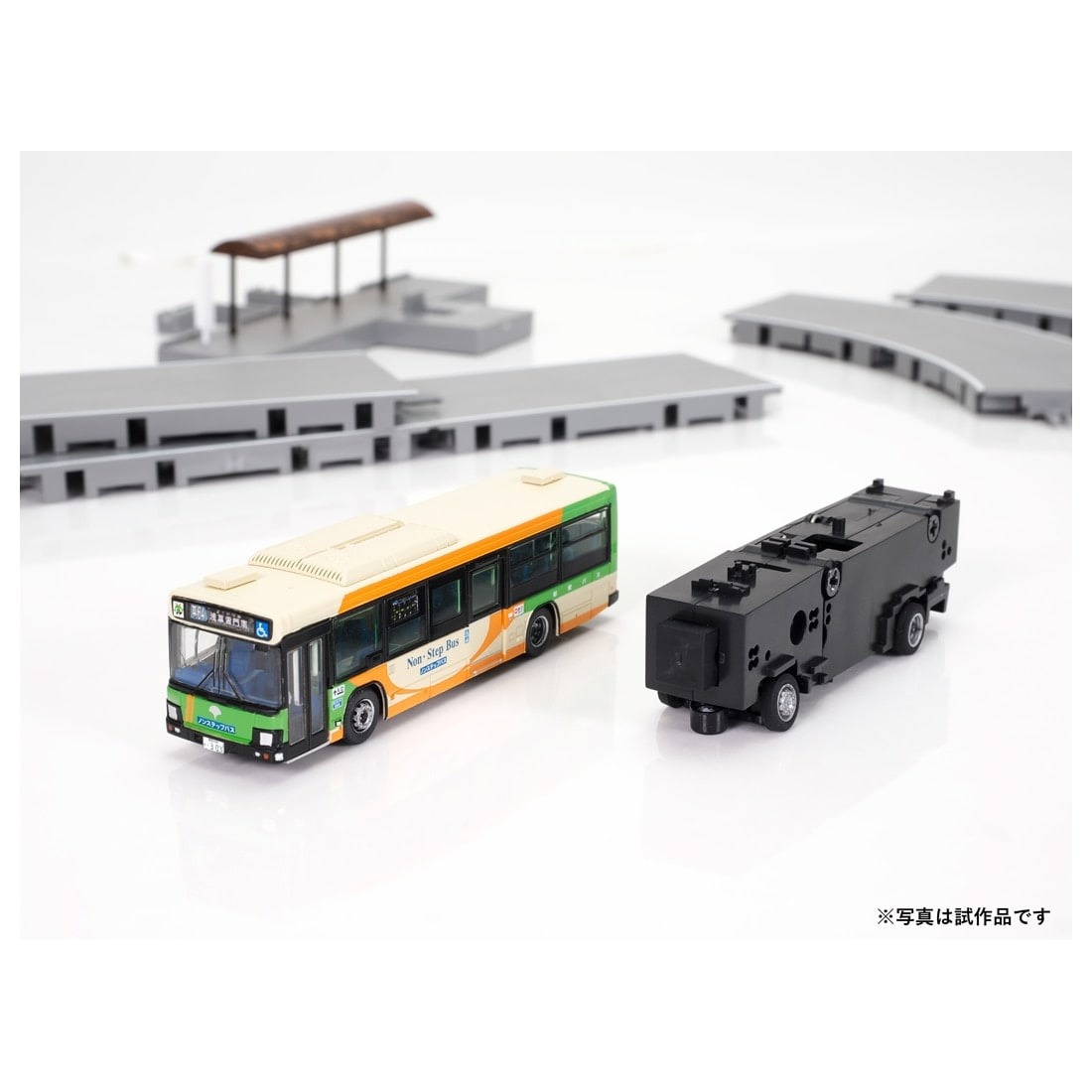 Nゲージ バスコレ コンテナ等まとめて 鉄道模型 Nゲージ 鉄道模型