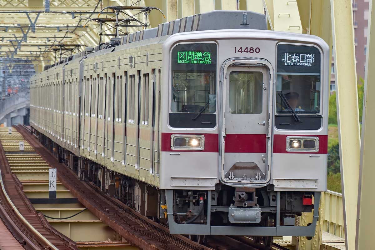 東武10080型タイプ・リニューアル車（東武スカイツリーライン）4両編成
