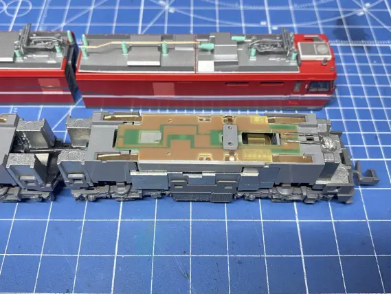 EH800（JRFマークなし）が入線しました。 KATO 3086-1 | NGaugeJP