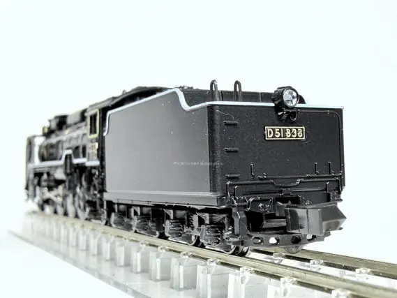 D51形838号機 新見機関区 が入線しました！ KATO 京都駅店特製品 2016