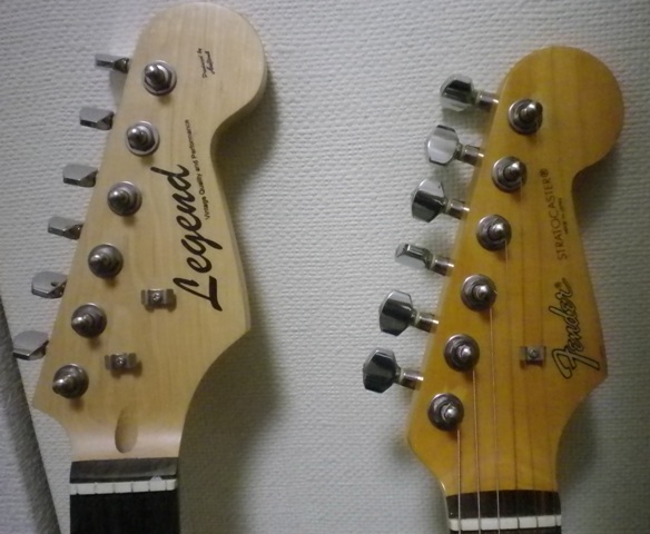 綺麗なギターが、ひどい事に.でも、音は良くなりました