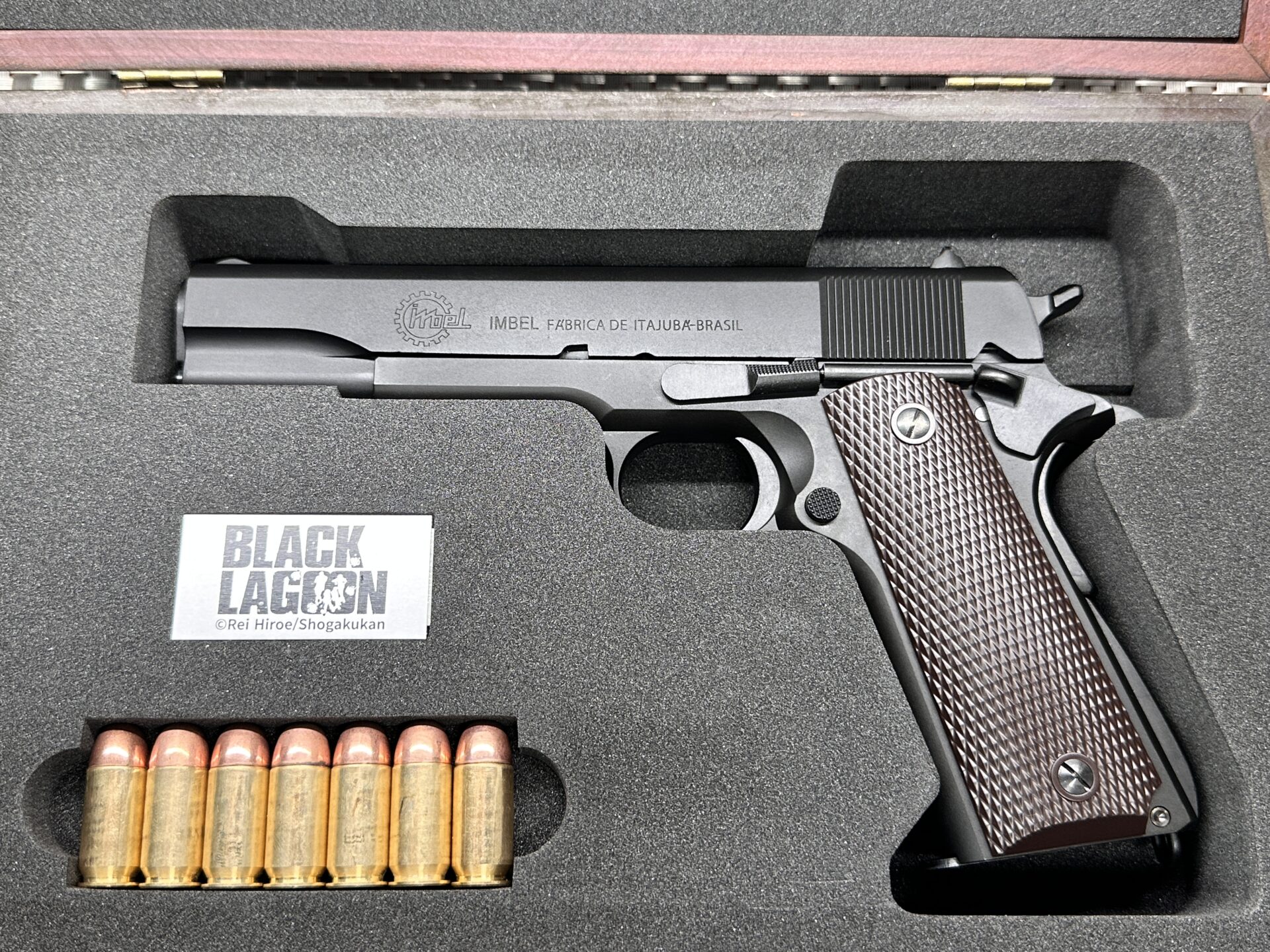 BLACK LAGOONに出てくるロベルタ愛用のインベルM911を紹介