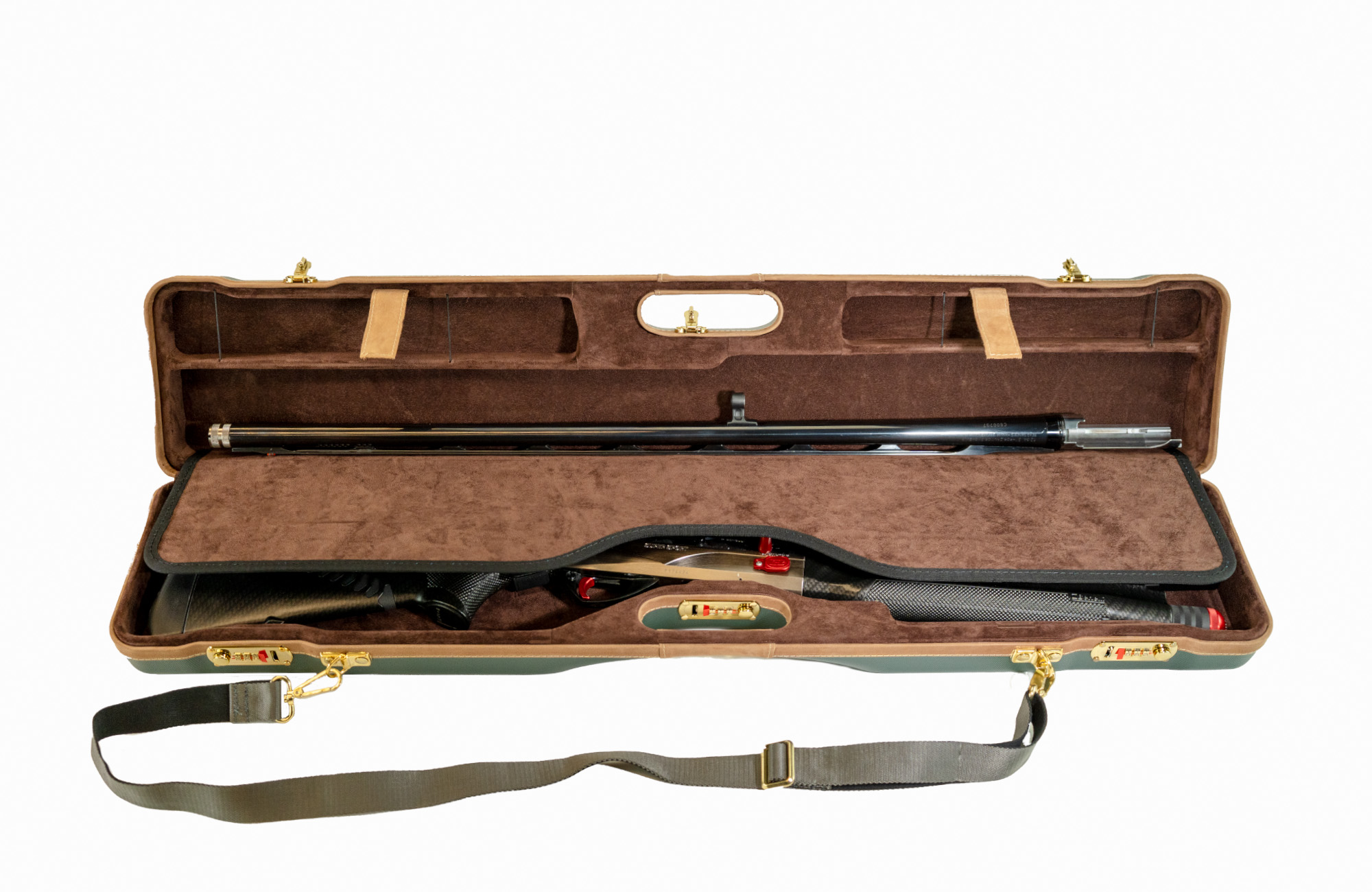 Negrini 16406LX UNI Over Under Shotgun Hard Case