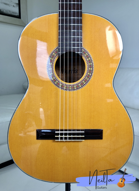MORRIS G-201 CLASSICAL GUITAR (1974) – Neil Ta Music