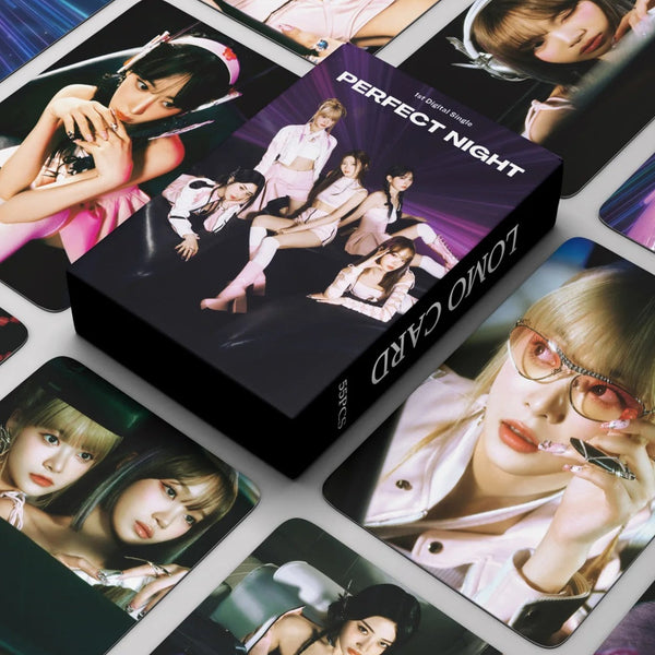 LE SSERAFIM 'Perfect Night' LOMO CARDS – Nekomata