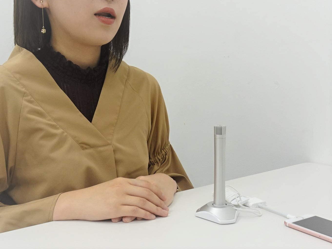 音声入力の精度を上げるため超指向性マイク「AmiVoice Front ST01」を購入