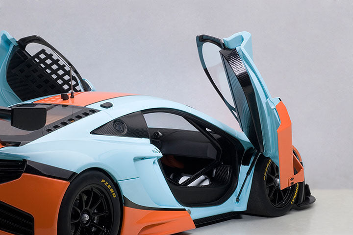 1/18 AUTOART 81343 McLaren 12C GT3 (Blue/ Orange Paint Scheme