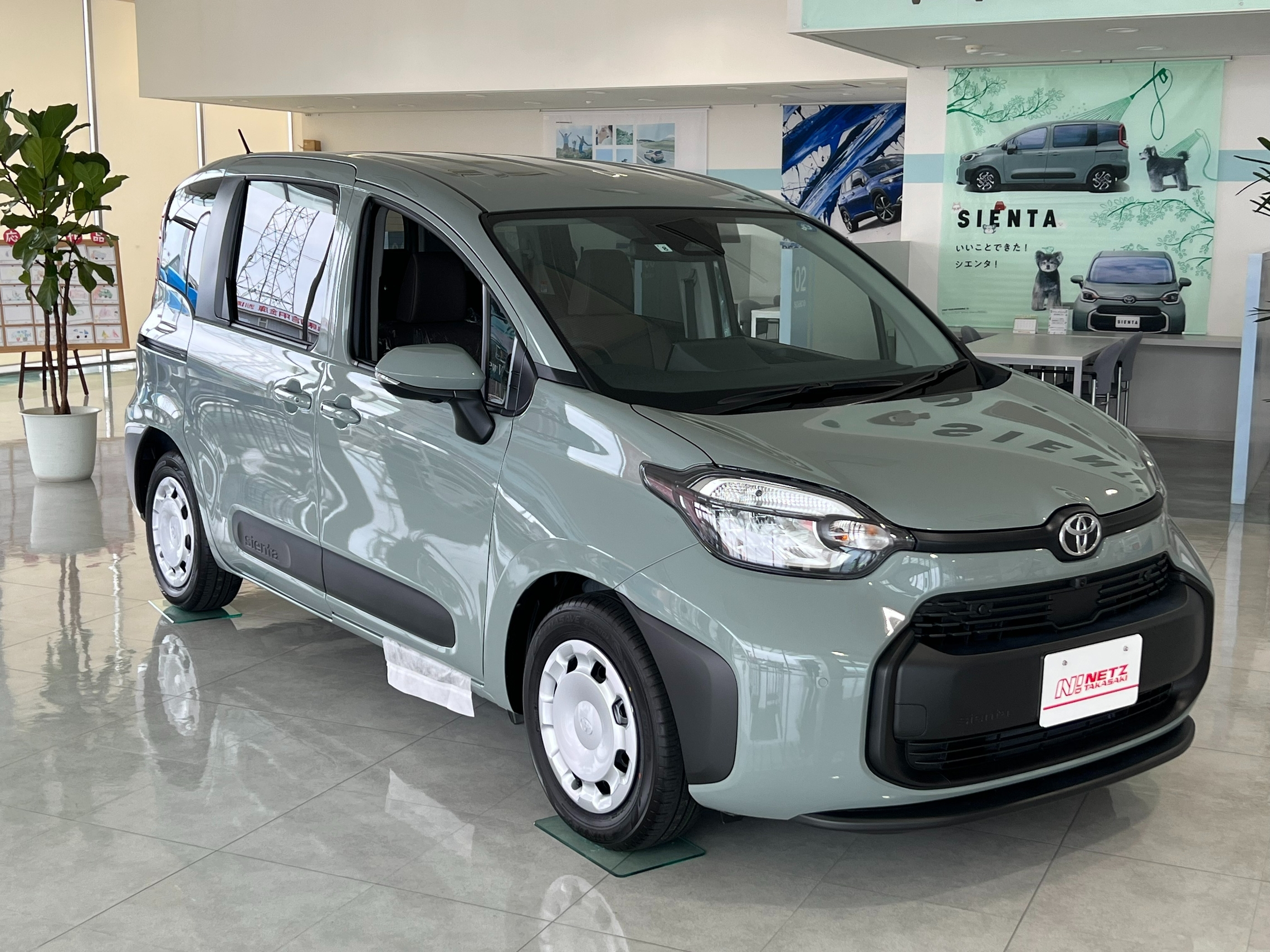 新型シエンタ 】展示車のご用意ができました❕❕✨