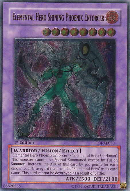 Elemental Hero Shining Phoenix Enforcer/E・HERO シャイニング