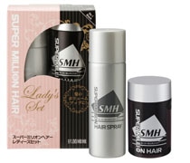 スーパーミリオンヘアー レディースセット ダークブラウン(ﾚﾃﾞｨｰｽｾｯﾄ