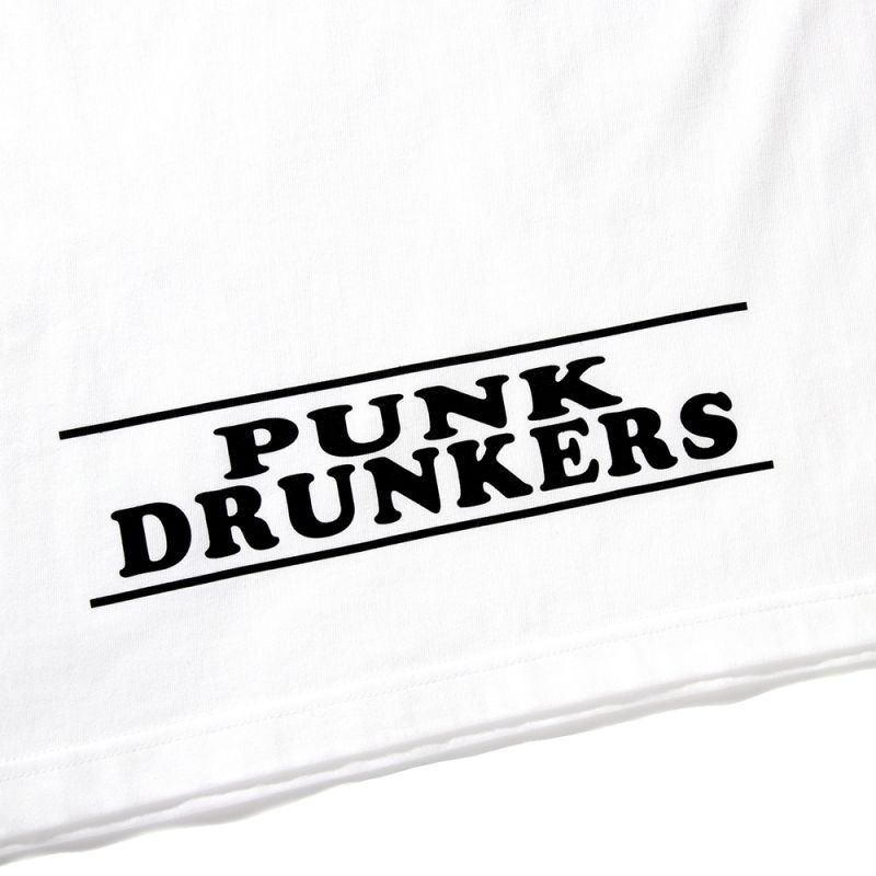 PUNK DRUNKERS（パンクドランカーズ）アイツくんTEE / WHITE - HEADSHOPVOX