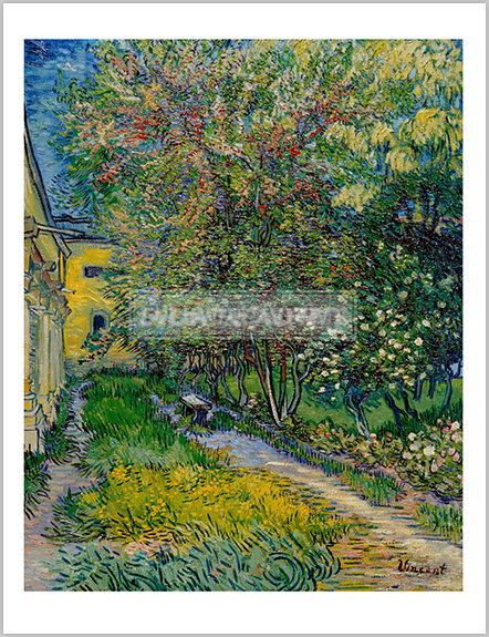 ゴッホ サン＝ポール病院の庭