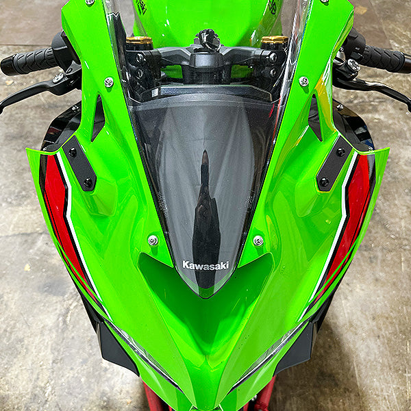 Kawasaki ZX-4R Mirror Block-Off Plates (2023–Present) | NRC Race