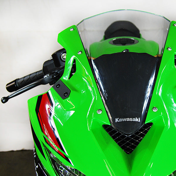 Kawasaki ZX-4R Mirror Block-Off Plates (2023–Present) | NRC Race