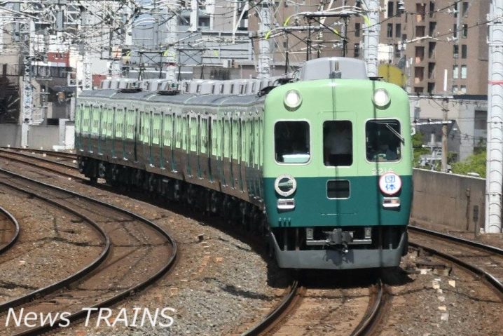 京阪電気鉄道】2200系デビュー60周年を記念したリバイバル塗装編成が7