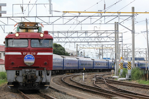 鉄道写真コレクション(269) JR東日本、寝台特急「あけぼの」EF81形牽引