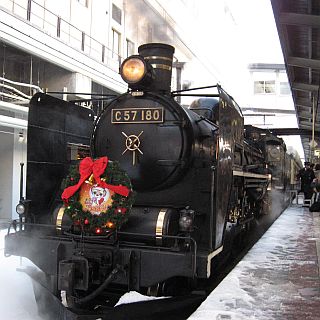 JR東日本、C57形牽引「SLクリスマストレイン」12月に新潟～会津若松間