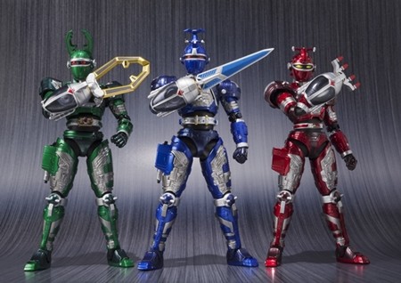 重甲ビーファイター』揃い踏み!ジースタッグとレッドルがS.H.Figuarts