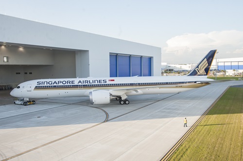シンガポール航空、B787-10を5/3関空線に導入--年内に東京/名古屋/福岡