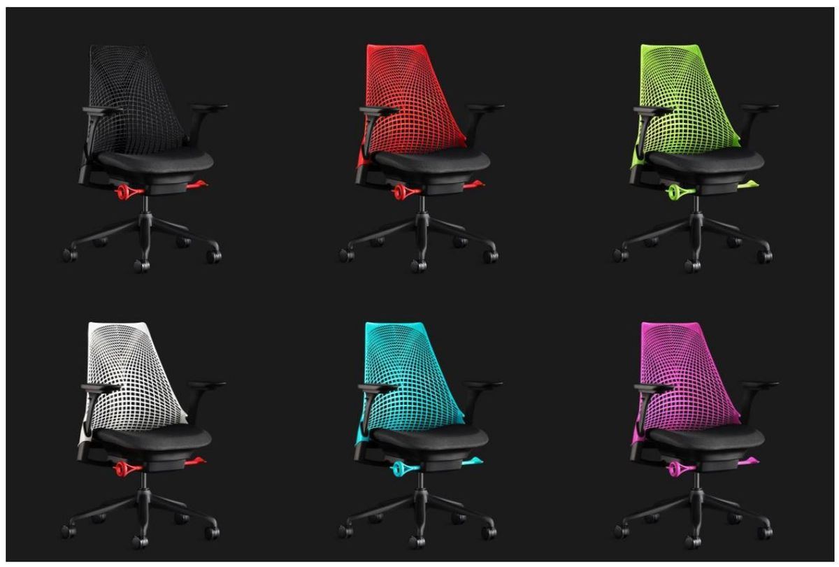 ハーマンミラー、「セイルチェア ゲーミングエディション」を税込