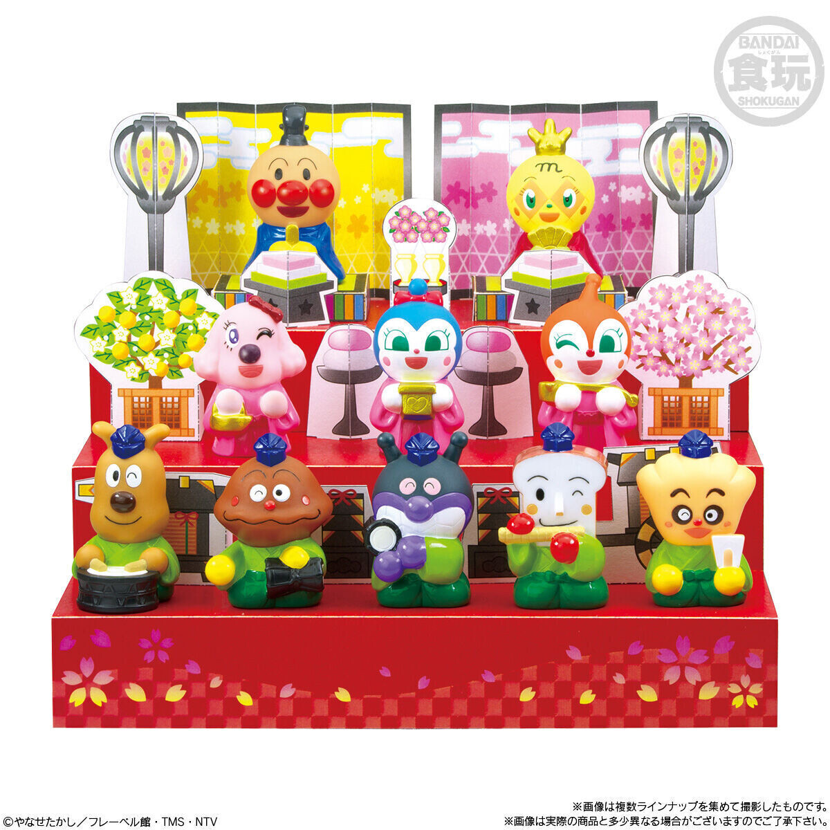 可愛すぎる】アンパンマンのひな人形がコンプしたくなる可愛さで話題に