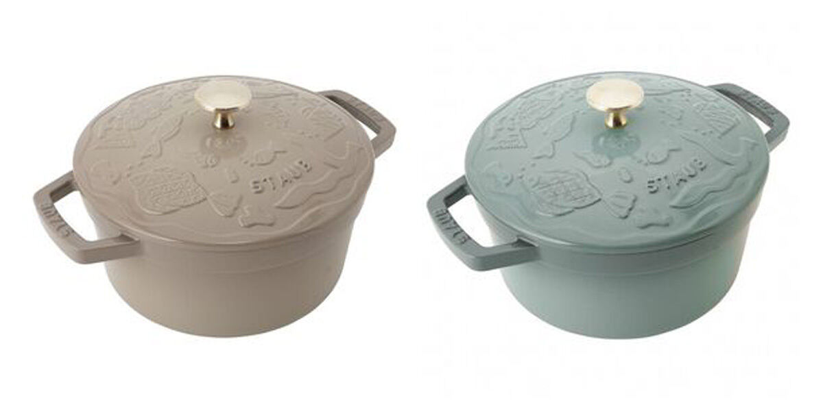 STAUB×ミナ ペルホネン、コラボ2作目となる「ココット オーシャン