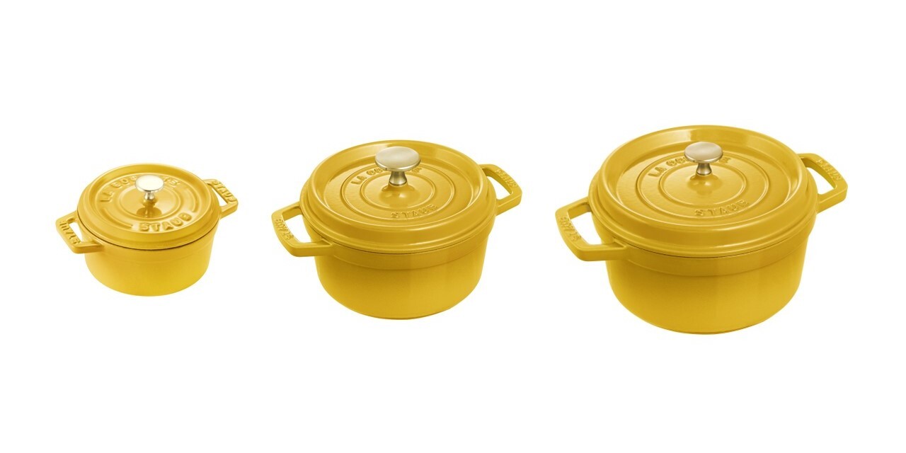 創業50周年のストウブに限定カラーの鋳物ほうろう鍋・セラミックが登場
