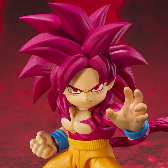 ドラゴンボールDAIMA』S.H.Figuartsに「スーパーサイヤ人4孫悟空(ミニ