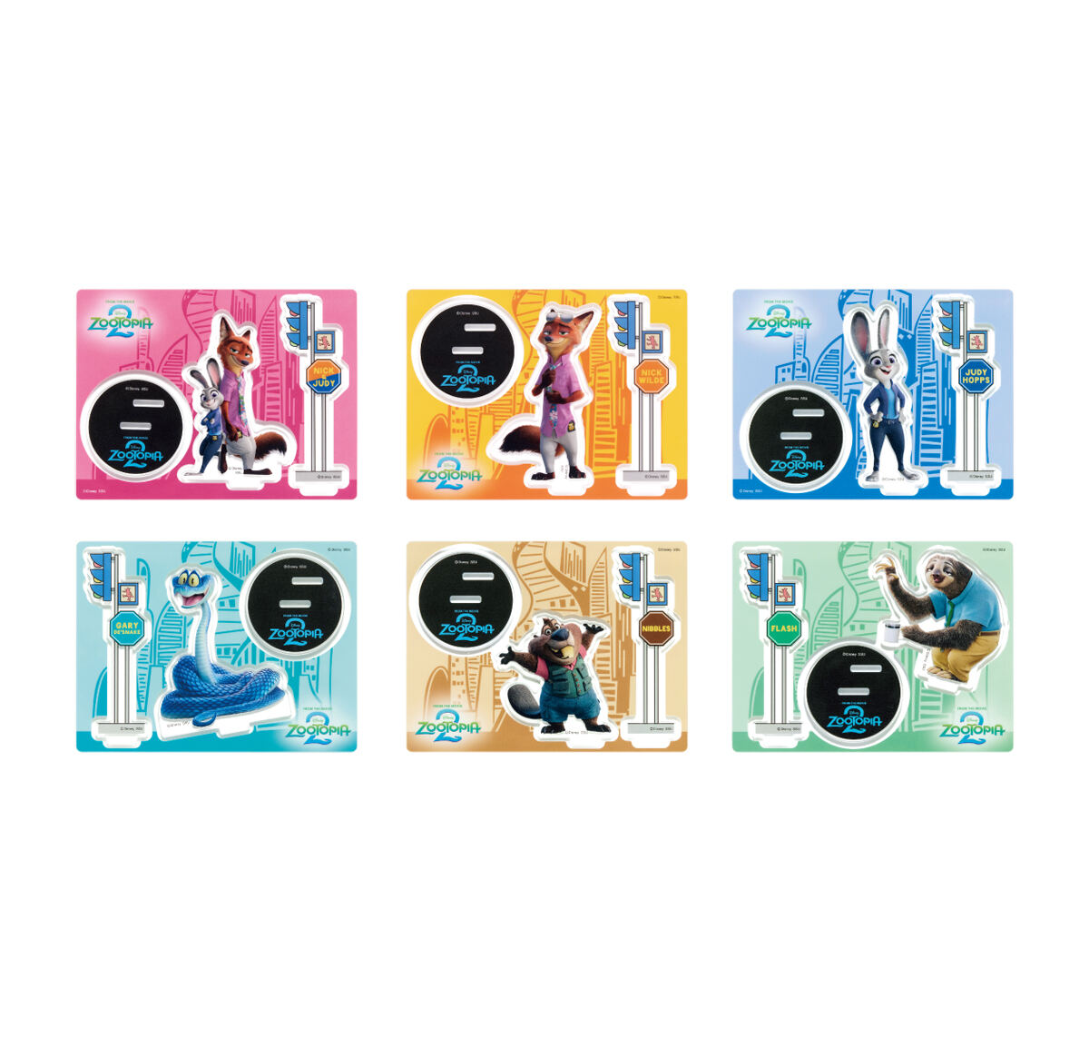 ズートピア2』Happyくじに登場!A賞ポスターフィギュア、 Last賞は劇中