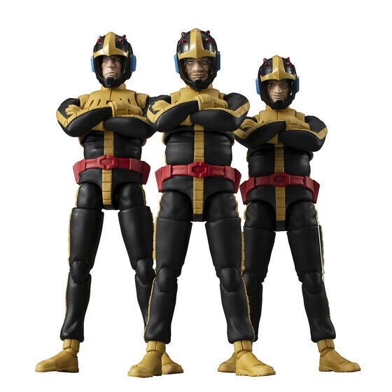 機動戦士ガンダム』G.M.G.シリーズに「黒い三連星」の勇姿を再現できる