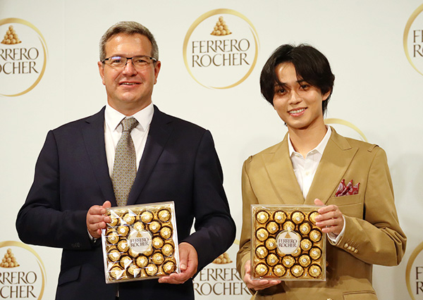 日本フェレロ「フェレロ ロシェ」 アンバサダーに永瀬廉 ブランド