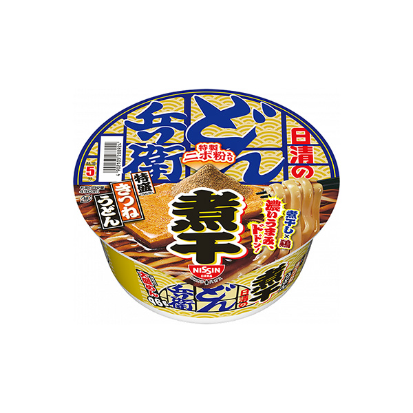 日清のニボどん兵衛＜特盛 きつねうどん＞（日清食品）2025年7月28日