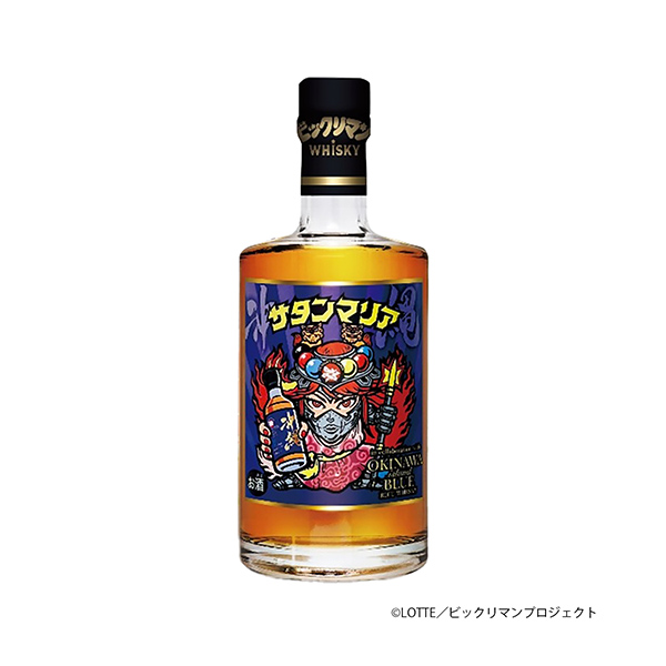 ビックリマン WHISKY OKINAWA ISLAND BLUE サタンマリア（久米仙酒造