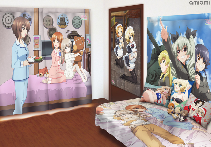 トピックス】[カーテン魂]『ガールズ＆パンツァー 劇場版』新商品18種