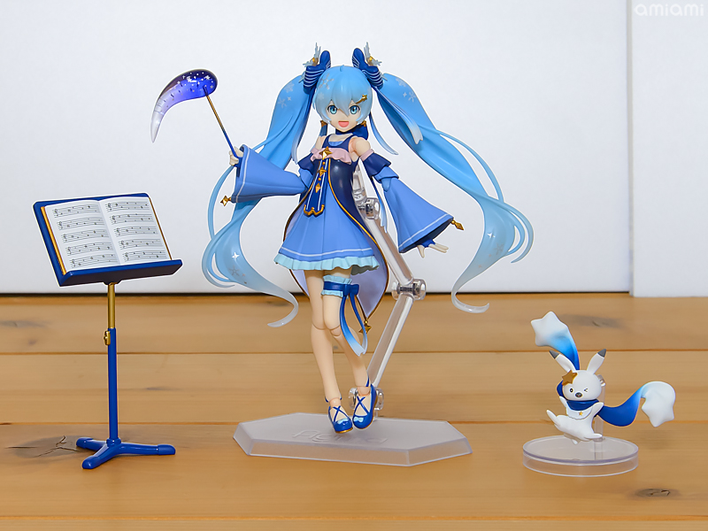 Photo Album] GSC Photoshoot figma Snow Miku Twinkle Snow ver. [Max