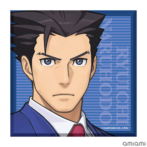 トピックス】『逆転裁判』シリーズの「成歩堂龍一」と「御剣怜侍」缶