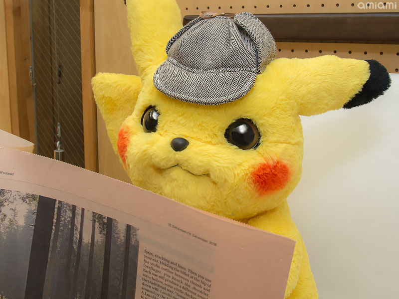 フォトレビュー】LIFE SIZE DOLL 名探偵ピカチュウ[メガハウス]