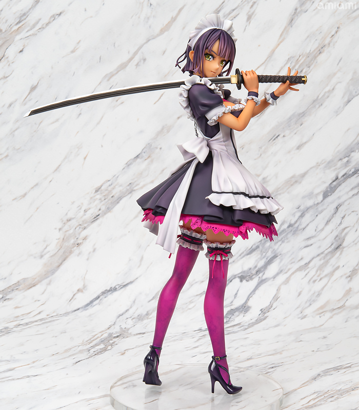 フォトレビュー】村上水軍の館オリジナル F-ism少女 刀メイド 1/6 完成