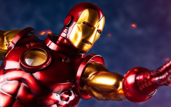 MARVEL UNIVERSE』 MARVEL AVENGERS アイアンマン ファインアート