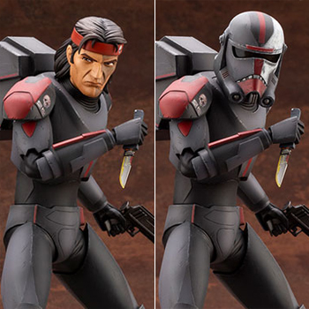 スター・ウォーズ：バッド・バッチ』より、ハンターが1/7スケールで