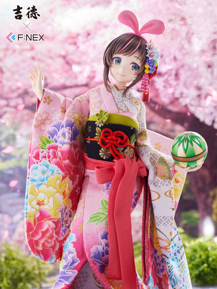吉徳×F:NEX キズナアイ -日本人形- 1/4スケールフィギュア」が、ホビー