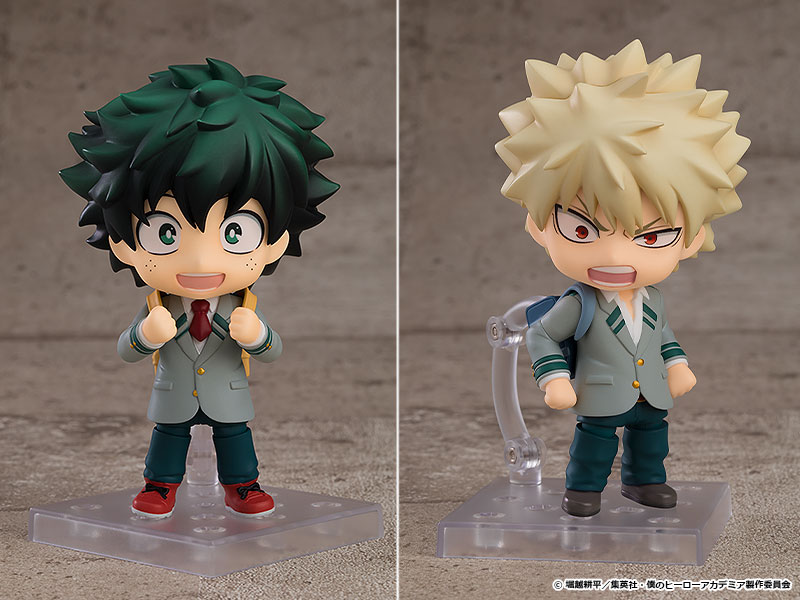 TVアニメ『僕のヒーローアカデミア』より、雄英高校の制服姿の「緑谷出