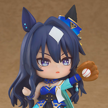 ゲーム『ウマ娘 プリティーダービー』より、「キタサンブラック」と