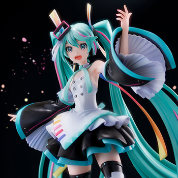 初音ミクが「マジカルミライ 2023」のメインビジュアルを元に、1/7