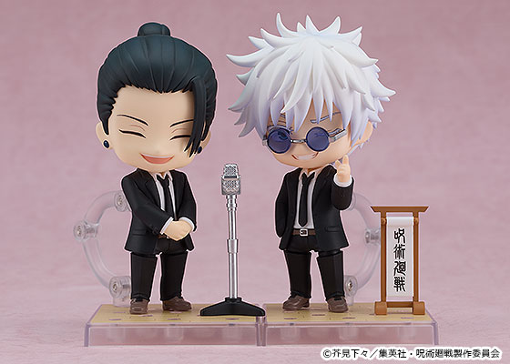 TVアニメ『呪術廻戦』より、「五条悟」と「夏油傑」がスーツ姿で